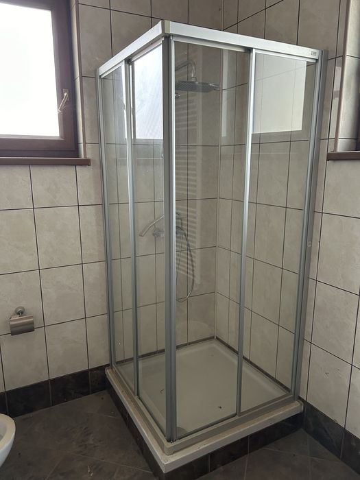 Cabina dus Huppe Alpha 90x90 cm + cadita - Germania