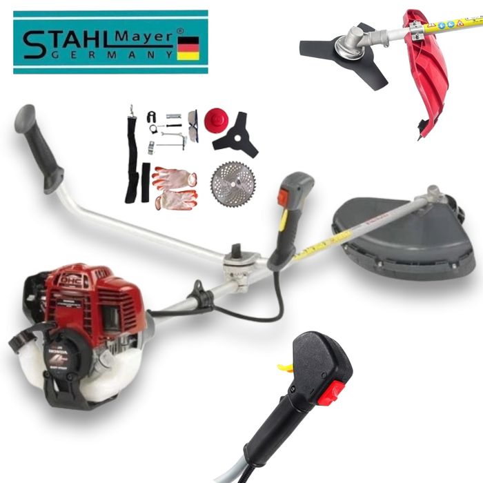 Немски Четиритактов Бензинов Тример 74 кубика Храсторез