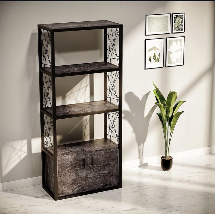 Стеллаж Офисный стол из металла  для дом кафе полка