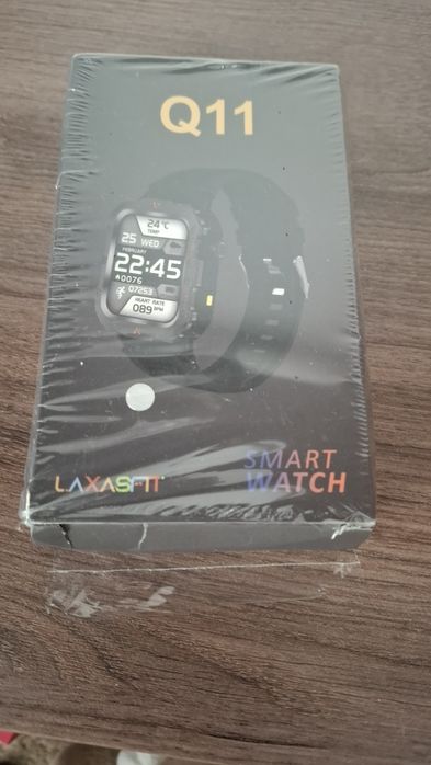 Смарт часовник Laxasfit Q11 сив цвят.