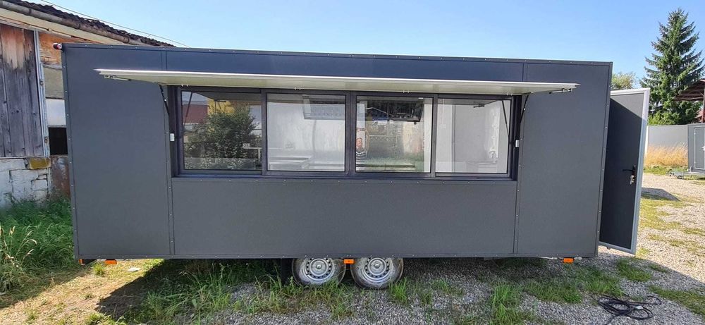 Rulote comerciale 6m ,FAST FOOD, STREET FOOD, FOOD TRUCK !!