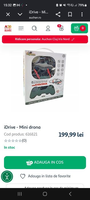 Vand drona iDrive