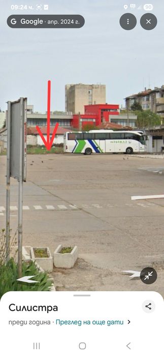 Парцел от 163кв.м Автогара Силистра