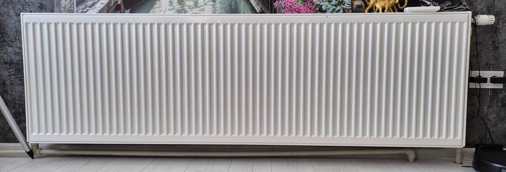 2бр панелни радиатори КОРАДО, ТИП 33, 2000/600, 2термостата+авт.обезв.