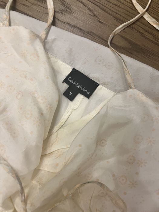Rochie matase calvin klein