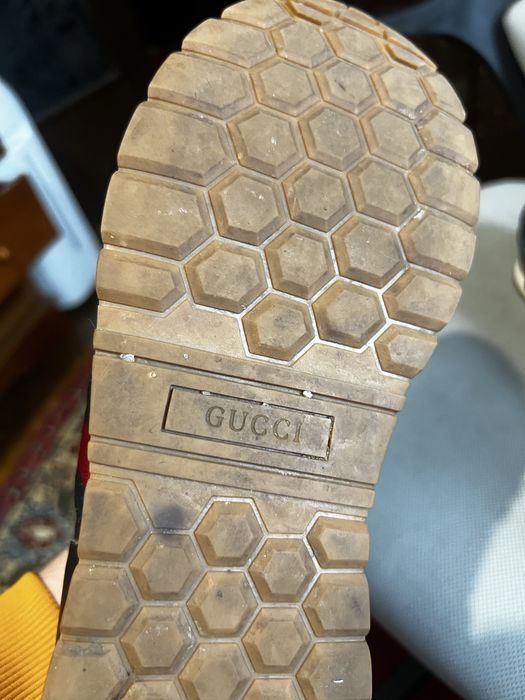 Sneakers Gucci Originali - Model GG Embossed Web Stripe - Mărimea 44