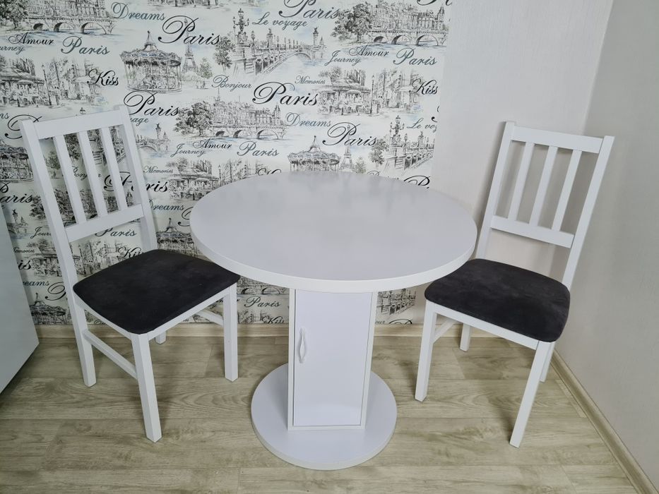 Стол обеденный круглый