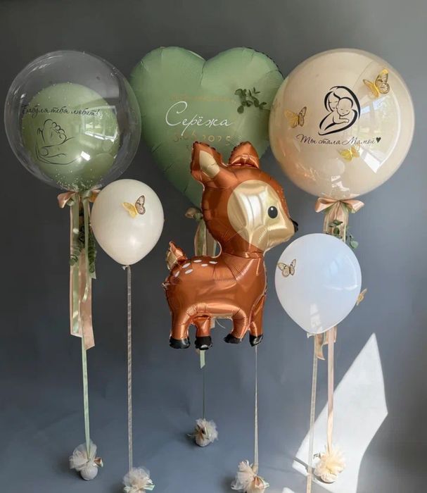 Воздушные шары на выписку
