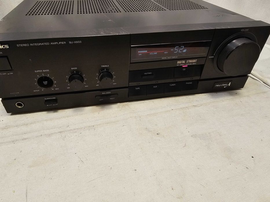 Amplificator Technics SU-X933 Stereo New Class A | Stație Audio, Phono, 330W, Japonia
