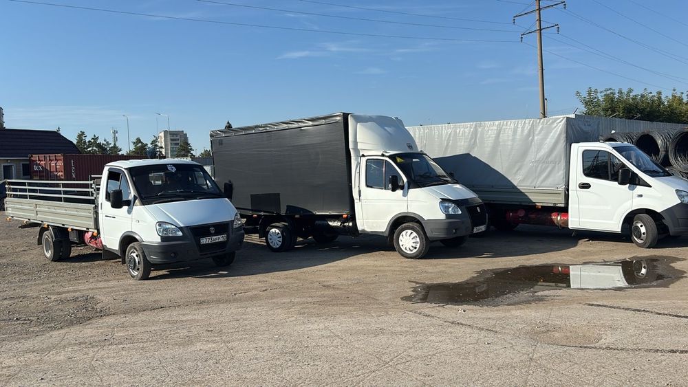 Грузоперевозки Газели 24/7