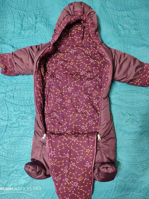 Демисезонный комбинезон на девочку
