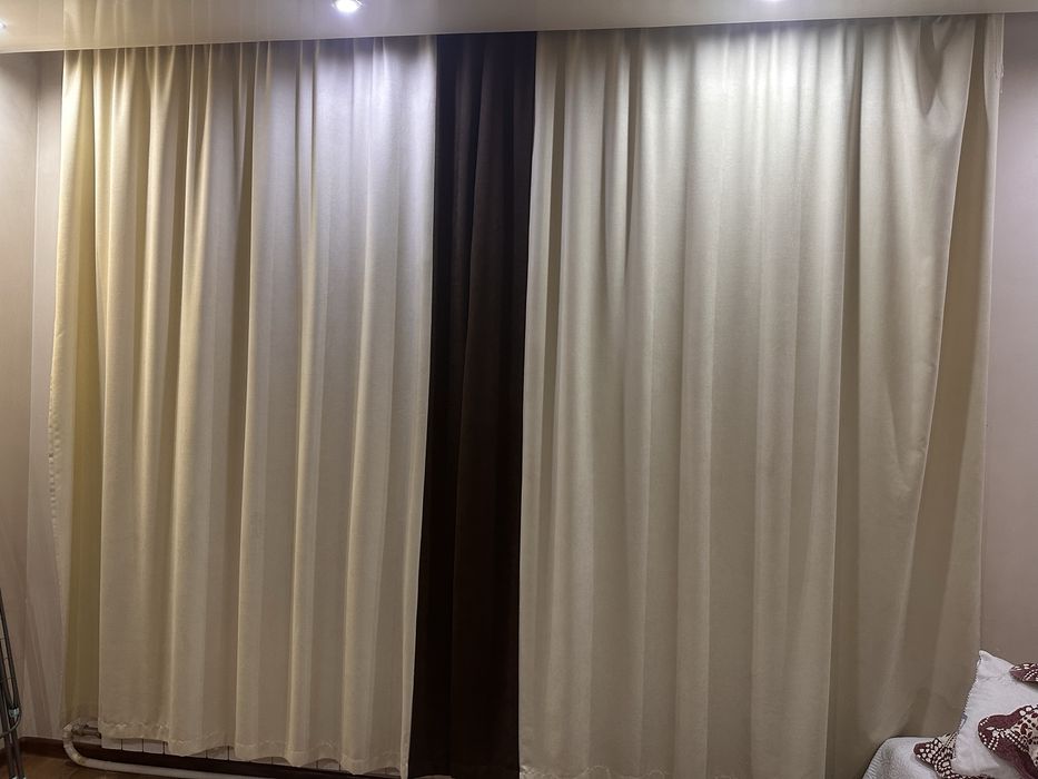 Продам шторы с тюлем