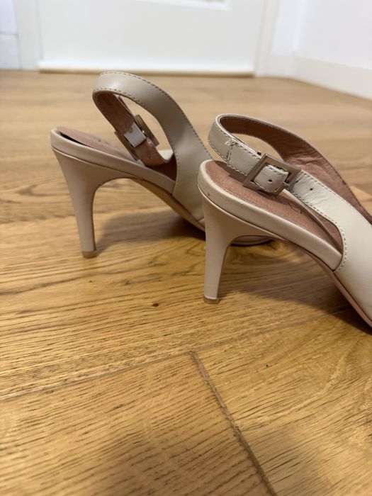 Pantofi bej, piele, Zee Lane, 38