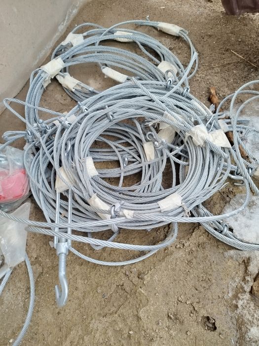 Тросы зажимы талрепы