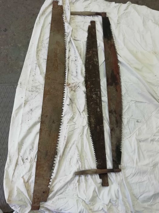 стара жага /ръчен трион/ - за декорация