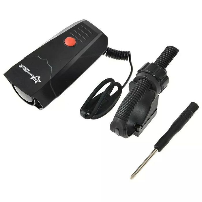 Сигнал для велосипеда и самоката электронный rockbros с кнопкой