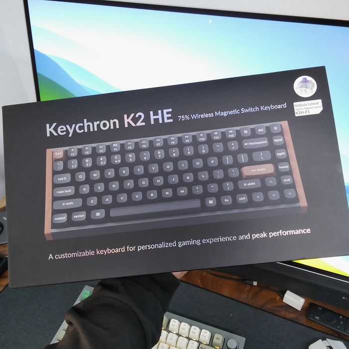 Магнитные Свитчи/РусскаяРаскладка Keychron K2 HE Клавиатура