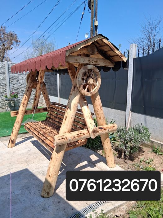 Mese cu banci pentru gradina
