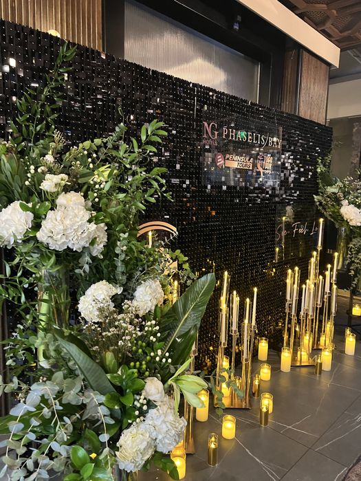 Panou Gliter/ Floral /baloane