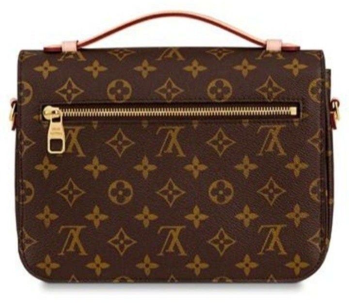 Geanta+portofel, model Pochette Metis(piele naturala)25cm L,cutie,card