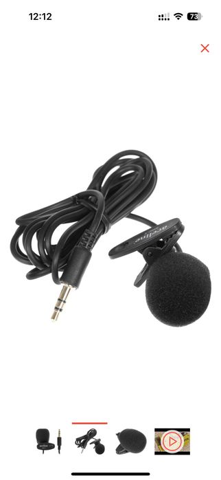 Петличка Aceline Amic-7 3,5 Jack