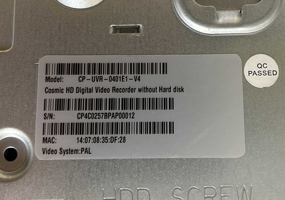 NVR CP Plus CP-UVR-040E1-Цифрово записващо устр. за видеонаблюдение