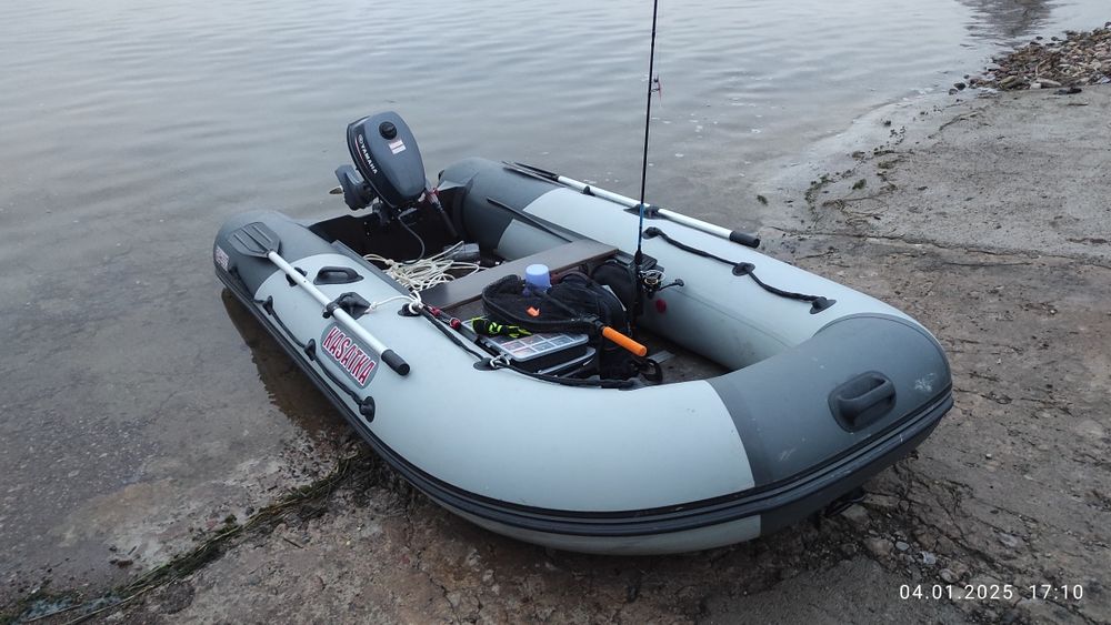 Надувная лодка Пасидон КАСАТКА KS-335 с мотором YAMAXA 5