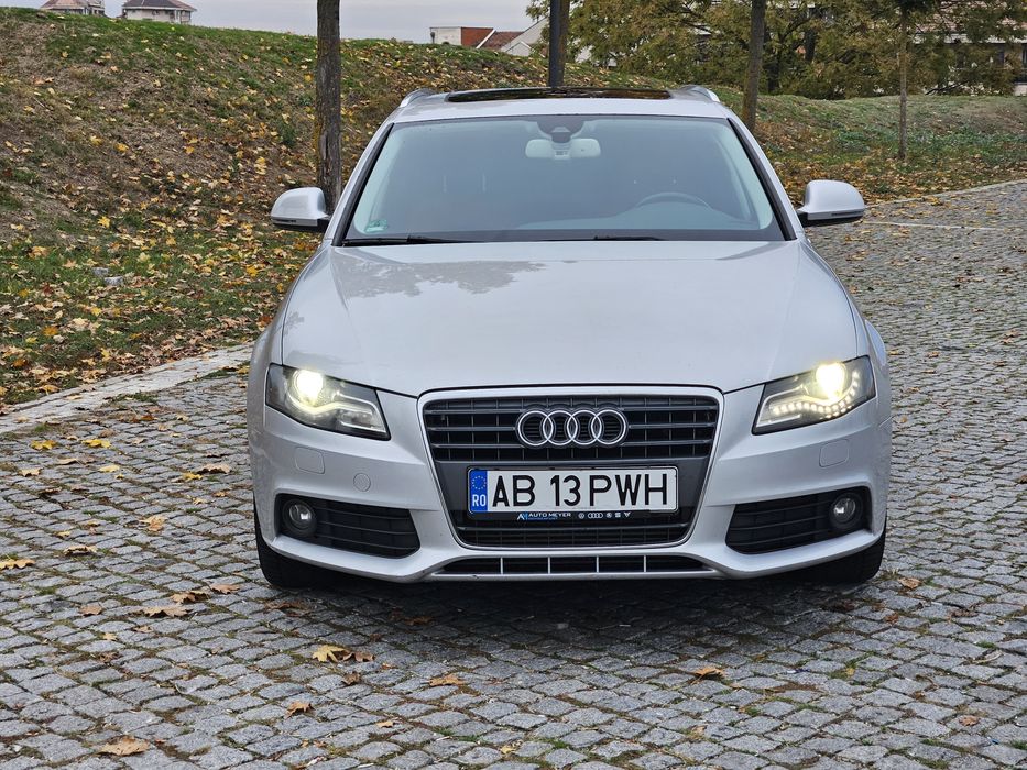 Audi A4 B8 An 2009 Motor 2.0 Diesel 170cp Euro 5 Înmatriculat Recent Optiuni FULL
