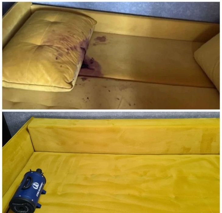 Химчистка дивана матраса