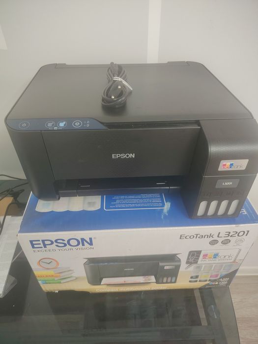 Принтер EPSON L3201 цветной принтар