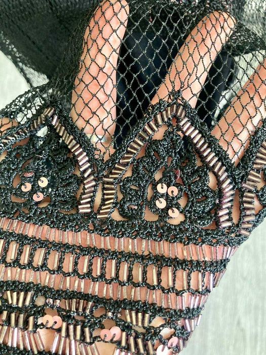 Вязаное платье Karen Millen, винтажная редкость в стиле Great Gatsby