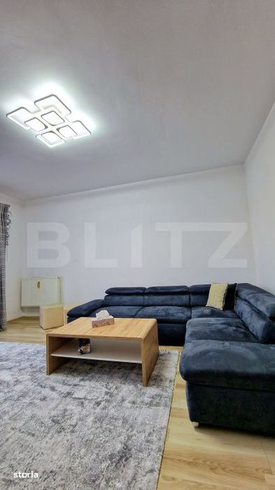 Apartament cu 2 dormitoare, balcon inchis, parter inalt, parcare, zona