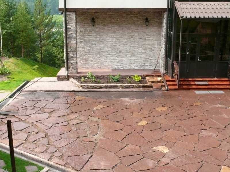 Плитняк для дорожек