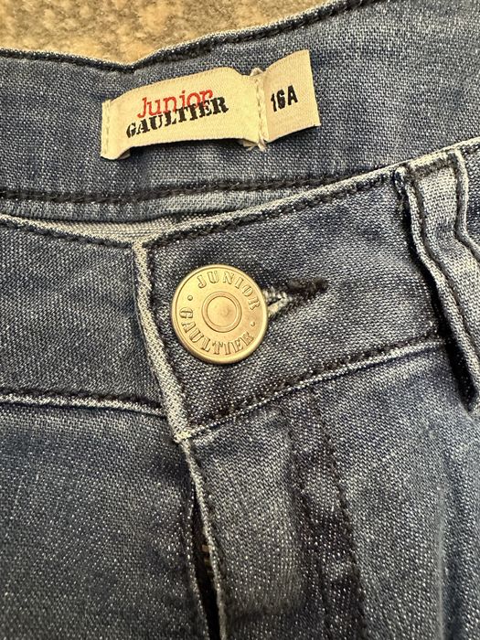 Оригинални дънкови панталонки Jean Paul Gaultier, 16 години XS/S