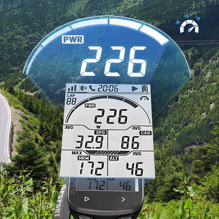 GPS компютър за велосипед IGPSPORT BSC100S, Безжичен, 2.6 inch LCD