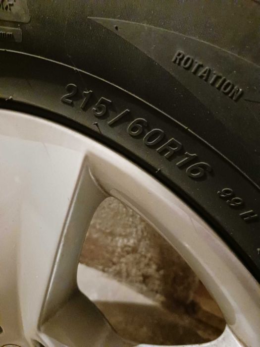 Зимни гуми с джанти, 4 броя