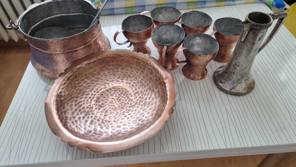 Продавам медни съдове