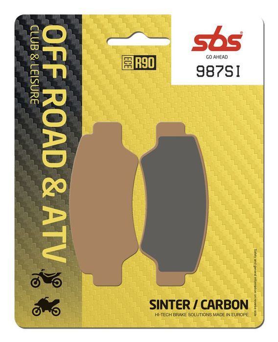 Plăcuțe frână sinterizate SBS 987SI Cfmoto ZFORCE 500 EFI