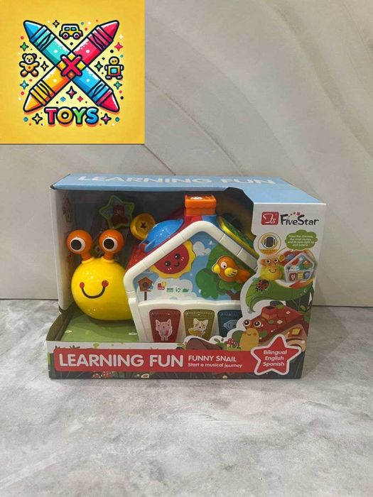Развивающая игрушка "Learning Fun — Funny Snail"