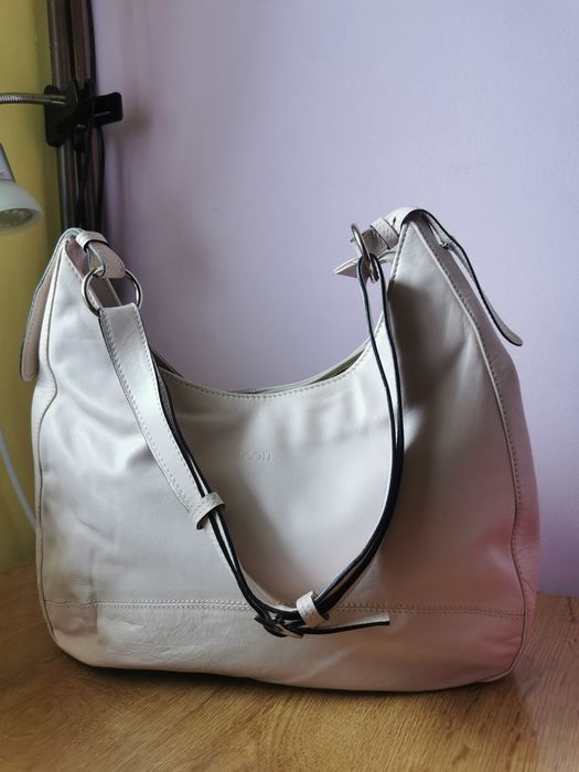 Geanta de piele Moon rose-pal