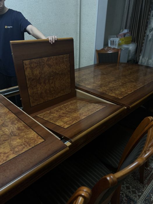 Стол, горка, стулья