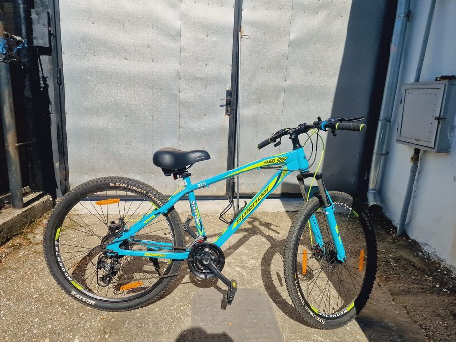 Bicicleta schimbator spate / fata Shimano, frane disc fata-spate