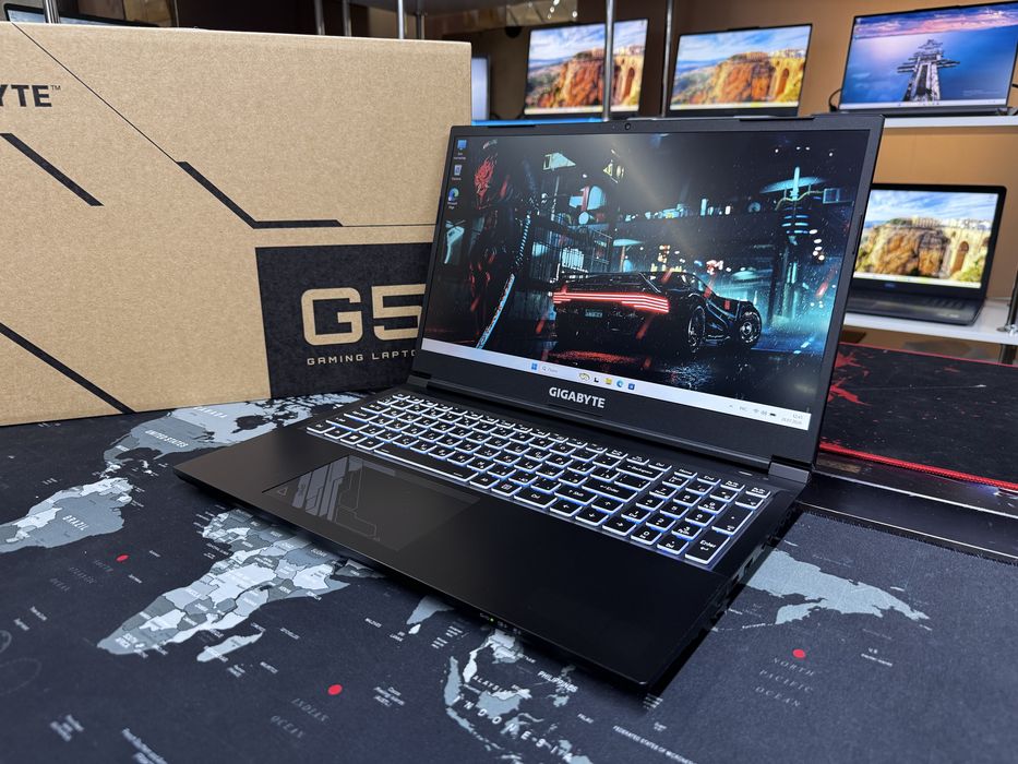 Игровой Ноутбук GigaByte G5 MF Core i5-12500H/16GB/SSD 512GB/RTX 4050