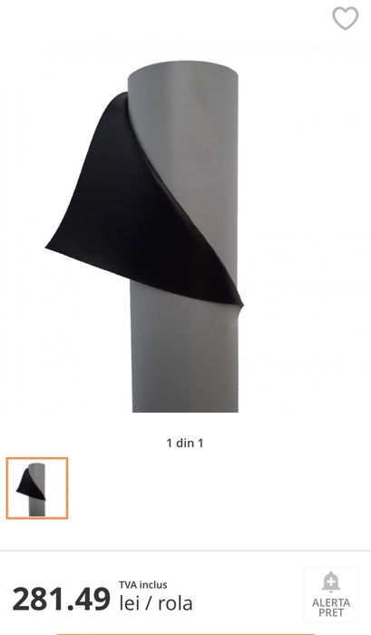 Folie izolatoare parchet LVT 7,88mp