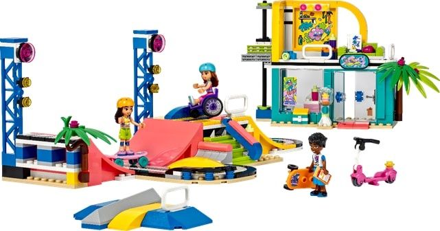 Sigilat! LEGO Friends Parc de skateboarding 41751