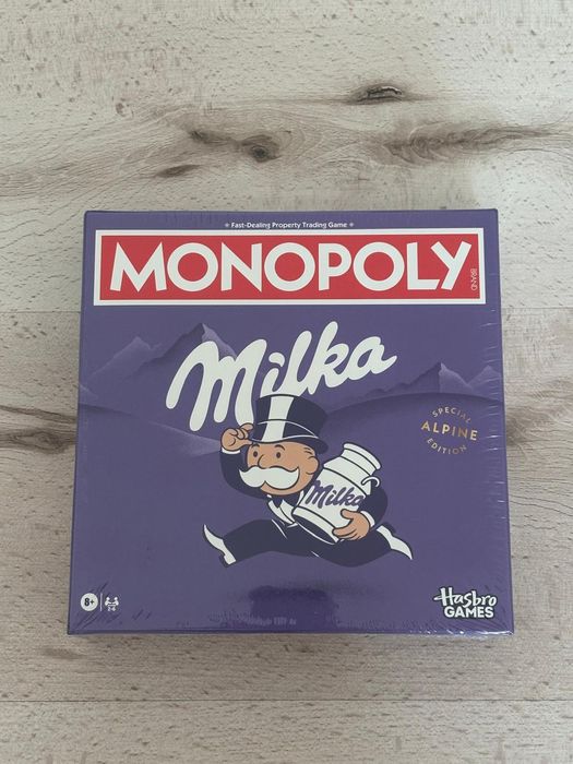 Joc MONOPOLY ediție limitată în colaborare cu MILKA
