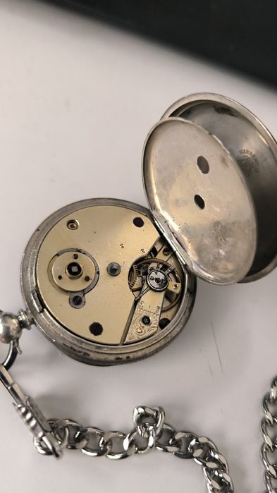 Ceas de buzunar din argint Sylvia