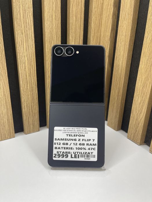 Samsung Z Flip 7 / 512Gb 12GB Ram / FACTURA/GARANTIE #54989
