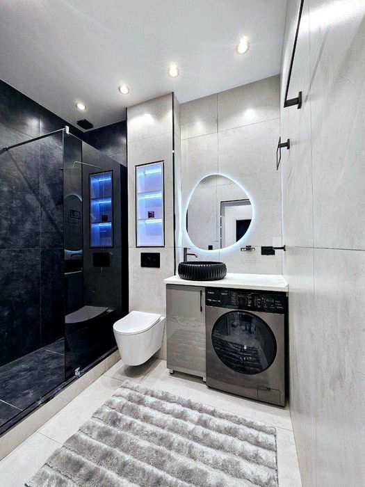 2-комн. квартира 56 м², ЖК Oz Makon, дизайнерский ремонт, 4/14