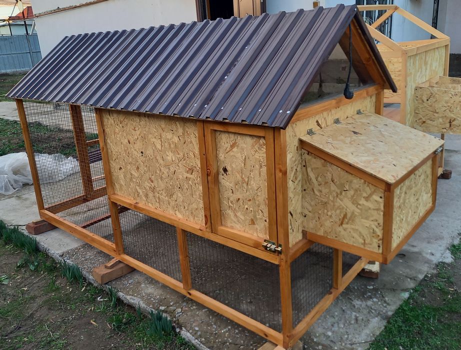 Мини курятник. Клетка
